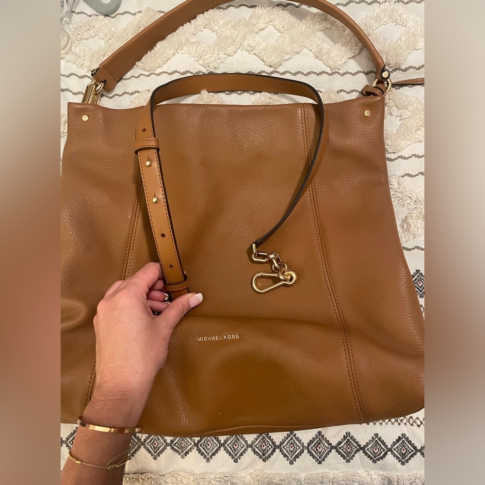💯 soft real leather MK purse